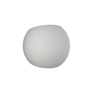 Zambelis 180028 White Gypsum Wall Light G9 1×25 W small 1