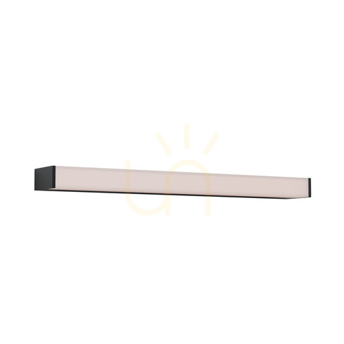 Check Zambelis 180041-B black LED bathroom wall light 16W 1280lm 3000K IP44 55cm