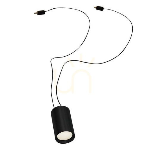 Check Spot Black LED 3000k 5W 24V ZAMBELIS