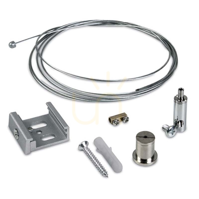 Adjustable Wire 2M FOR 3 Circuit Lighting Track 100-240v ZAMBELIS