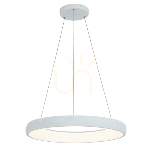 Check Zambelis LED Pendant Light 50W 3000K Dimmable Sandy White Ø60cm