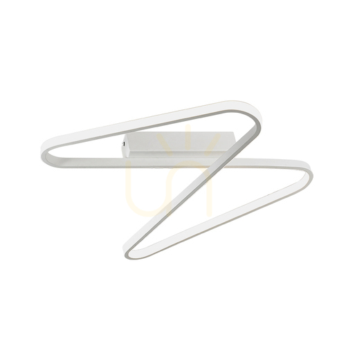 Check Ceiling Light Zambelis 38W 3000K Sandy White Aluminum Silicon LED