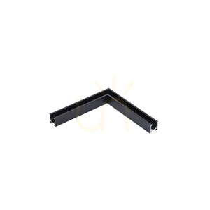 Zambelis 2085B-C2 Horizontal Corner Connector for 48V Magnetic Track, Sandy Black small 0