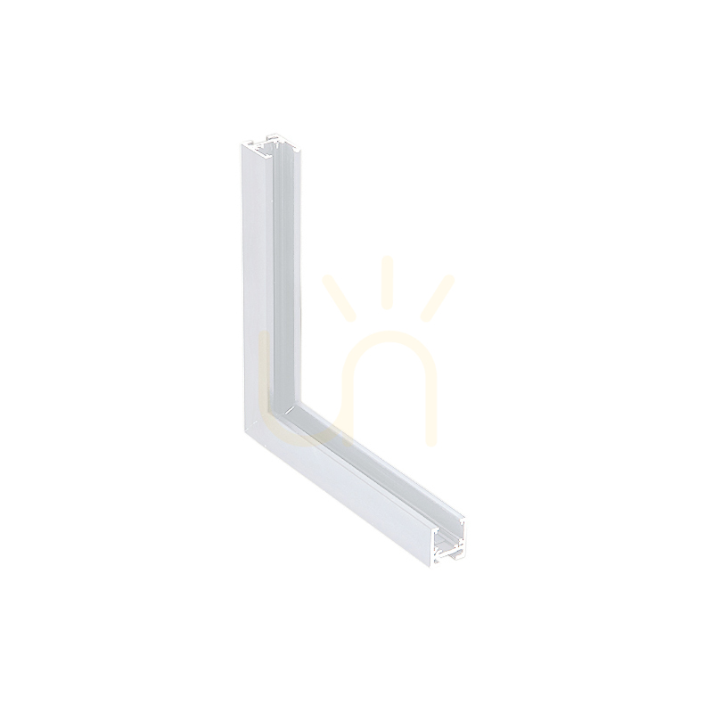 Ceiling Corner Connector Vertical White ZAMBELIS