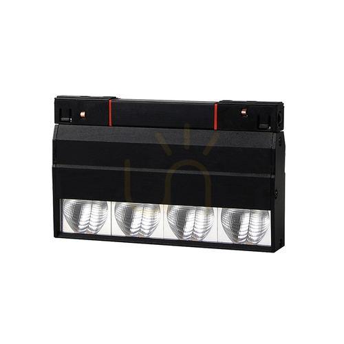 Check Zambelis Track Light 10W LED Wall Washer 3000K Sandy Black Asymmetric 50°