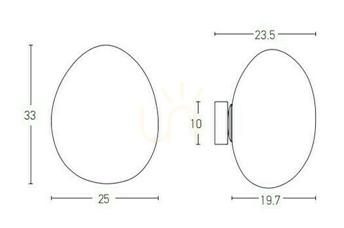 Check Zambelis LED Wall Light 5W 3000K White Opal Glass Metal