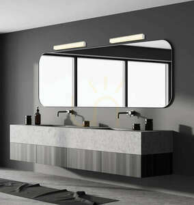 Bathroom Light 16W 3000k Aluminum -acrylic- Metal Chrome ZAMBELIS small 0