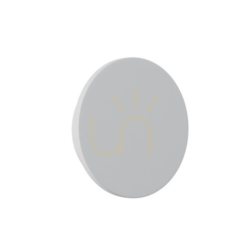 Check Zambelis LED Wall Lamp 7.5W 3000K White Gypsum Ø15 cm