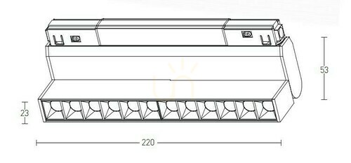 Check Grille Lamp 12W 3000k Black Adjustable ZAMBELIS