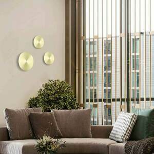 Zambelis 20349 LED wall light, brushed brass, 18 cm, 6 W, 3000 K small 0