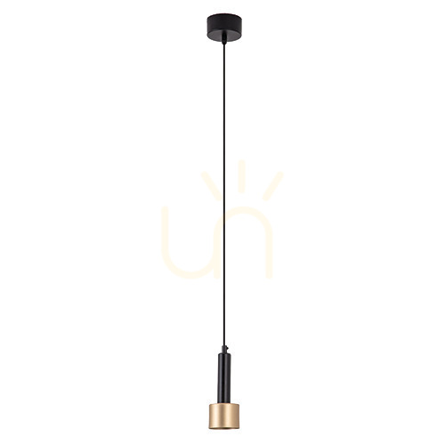 Check Zambelis LED Pendant Light 7W Sandy Black Gold Ø7 cm 3000K