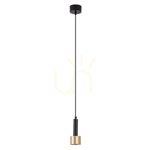 Zambelis LED Pendant Light 7W Sandy Black Gold Ø7 cm 3000K small 1