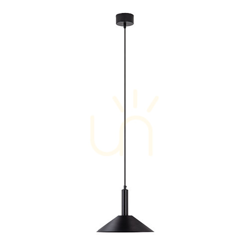Check Zambelis LED Pendant Light 7W Sandy Black 3000K Metal Ø22.5 cm