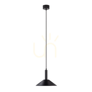 Zambelis LED Pendant Light 7W Sandy Black 3000K Metal Ø22.5 cm small 1