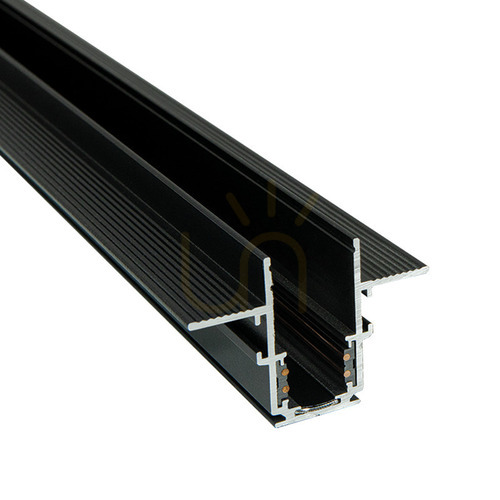 Check Magnetic Trimless Track 1M Black ZAMBELIS