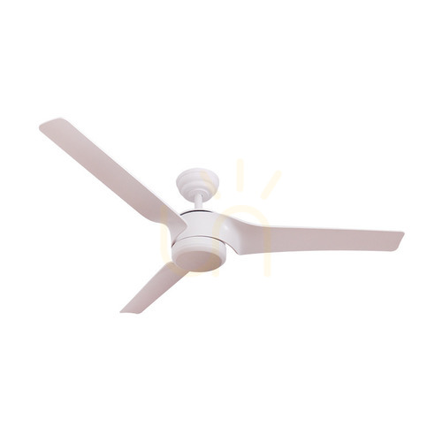 Check Zambelis 23003 ceiling fan without light, white matt, Ø152 cm, with remote