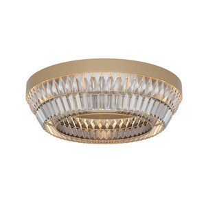 Zambelis 23047 LED ceiling light, antique brass and crystal, 60 cm, 38 W, 3000 K small 1