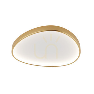 Zambelis Ceiling LED Light 39W 3000K Gold Matt 80 cm Dimmable small 1