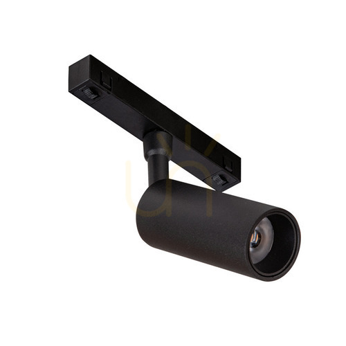 Check Spot LED Light 9,6w 3000k FOR Space Frame System Black ZAMBELIS
