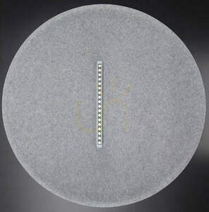 Zambelis LED Pendant Light Grey Acoustic Panel 12W 3000K Dimmable 75 cm small 2