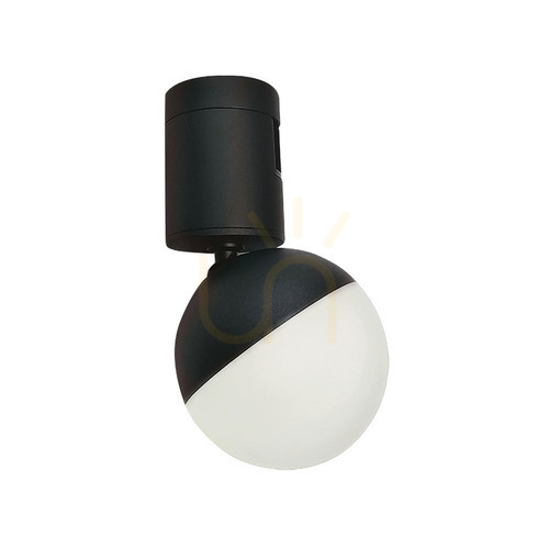 Check Spot LED Light 5W 3000k FOR Flexible Track Black ZAMBELIS