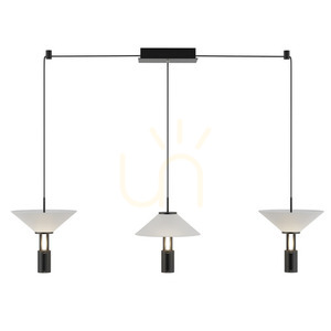 Line LED Light 28W 3000k Aluminum Black ZAMBELIS small 1