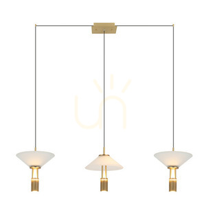 Line LED Light 28W 3000k Aluminum Gold ZAMBELIS small 0