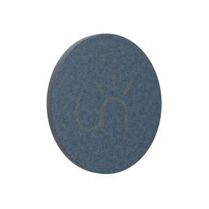 Zambelis LED Wall Light Blue Lagoon 6W 3000K Metal Acoustic Panel Ø24 cm small 1