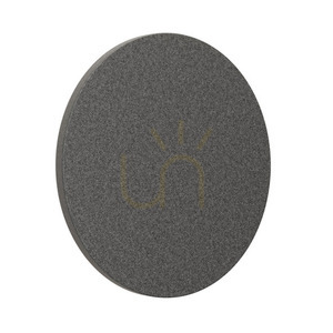 Zambelis LED Wall Sconce 10W 3000K Grey Volcano Acoustic Panel 30 cm small 1