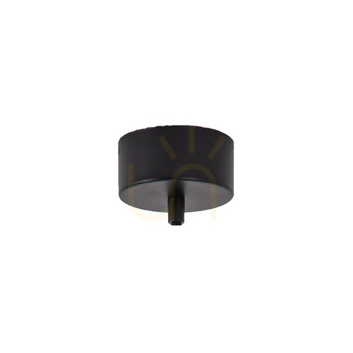Check Ceiling Base Black FOR Cable Connection Black ZAMBELIS