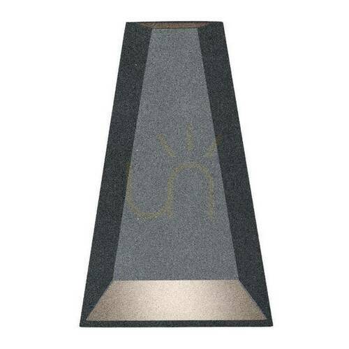 Check Zambelis E135 LED outdoor up-and-down wall light, graphite, 2×3 W, 3000 K, IP54