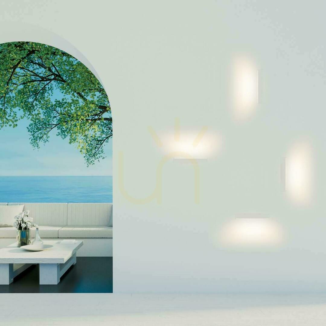 Outdoor Wall Light LED 12W White ZAMBELIS