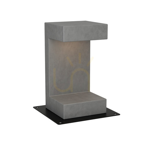 Check Outdoor Bollard Light LED 8W Concrete ZAMBELIS