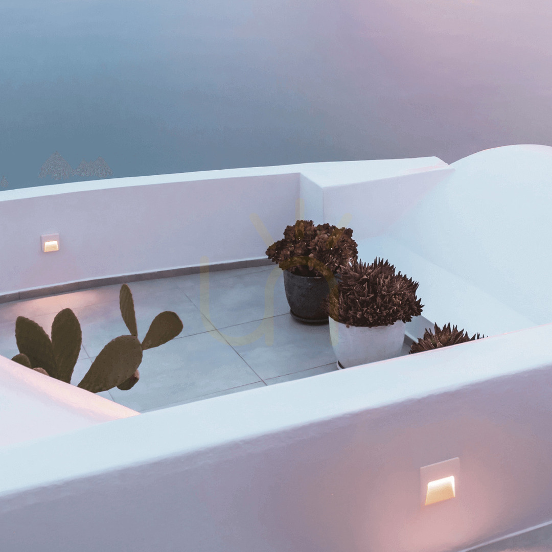 Outdoor Wall Step Light LED 1W White ZAMBELIS