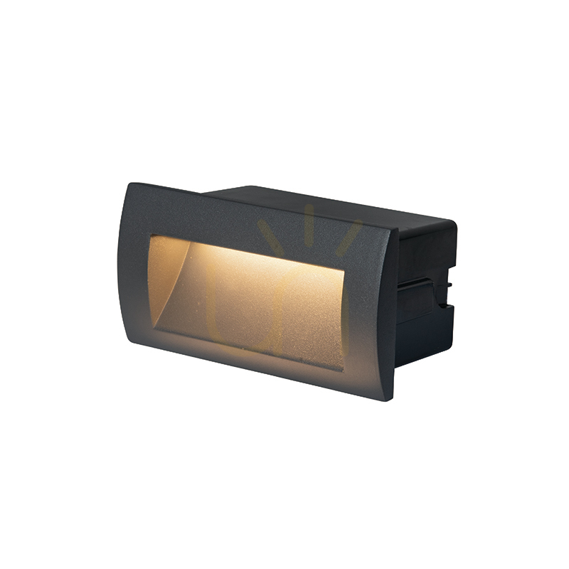 Outdoor Wall Step Light LED 3W Graphite ZAMBELIS