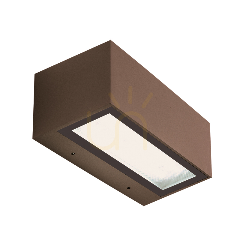 Outdoor Wall Light LED 26W Dark Brown ZAMBELIS