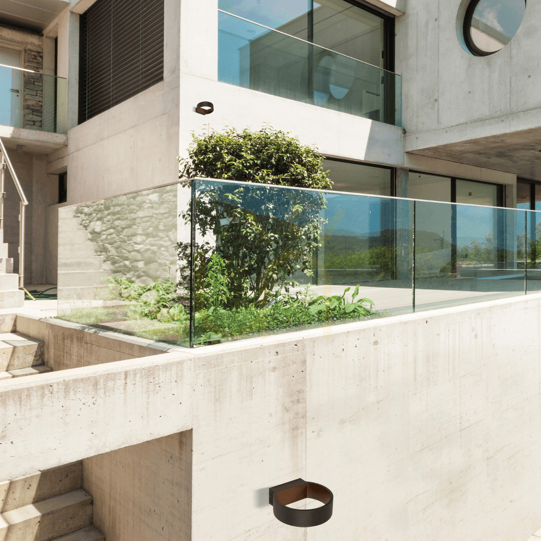 Outdoor Wall Light LED 6W Dark Brown ZAMBELIS