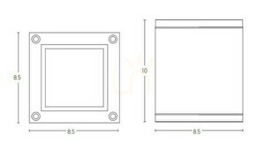 Outdoor Ceiling Lights Xgu10 Graphite ZAMBELIS small 2