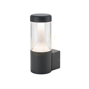 Zambelis Outdoor Wall Light LED 10W Graphite IP54 3000K Aluminium small 1