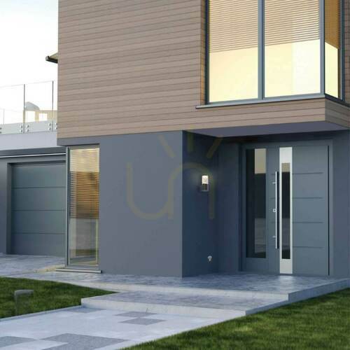 Check Zambelis Outdoor Wall Light LED 10W Graphite IP54 3000K Aluminium