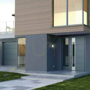 Zambelis Outdoor Wall Light LED 10W Graphite IP54 3000K Aluminium small 0
