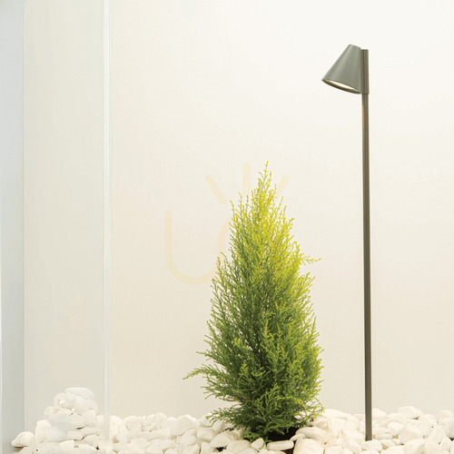 Check Outdoor Spike Light 1xgu10 Graphite ZAMBELIS
