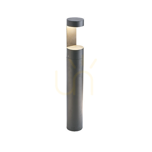 Check Zambelis 9W Graphite Outdoor LED Light Pole, 65 cm