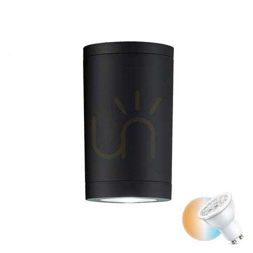 Check Outdoor Targeting Light 1xgu10 ABS Black ZAMBELIS