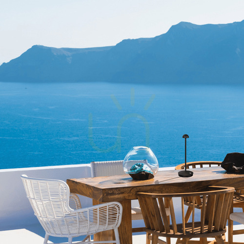 Check Outdoor Portable Table Light LED 2W Black ZAMBELIS