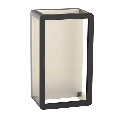Check Outdoor Wall Light LED 8W 3000k Aluminum Graphite ZAMBELIS