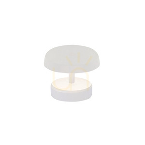 Outdoor Portable Table Light 2W 3000k Aluminum White ZAMBELIS small 0