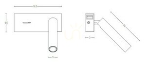 Reading Light LED 3W White ZAMBELIS 2 Reading Light LED 3W White ZAMBELIS small 2