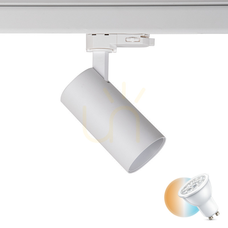 Track Light Spot 1xgu10 White ZAMBELIS