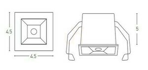 Recessed Spot LED 3W White ZAMBELIS small 1